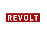 News outlet logo for revolt.tv
