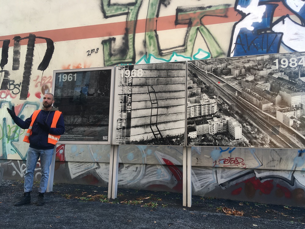 Berlin wall tour