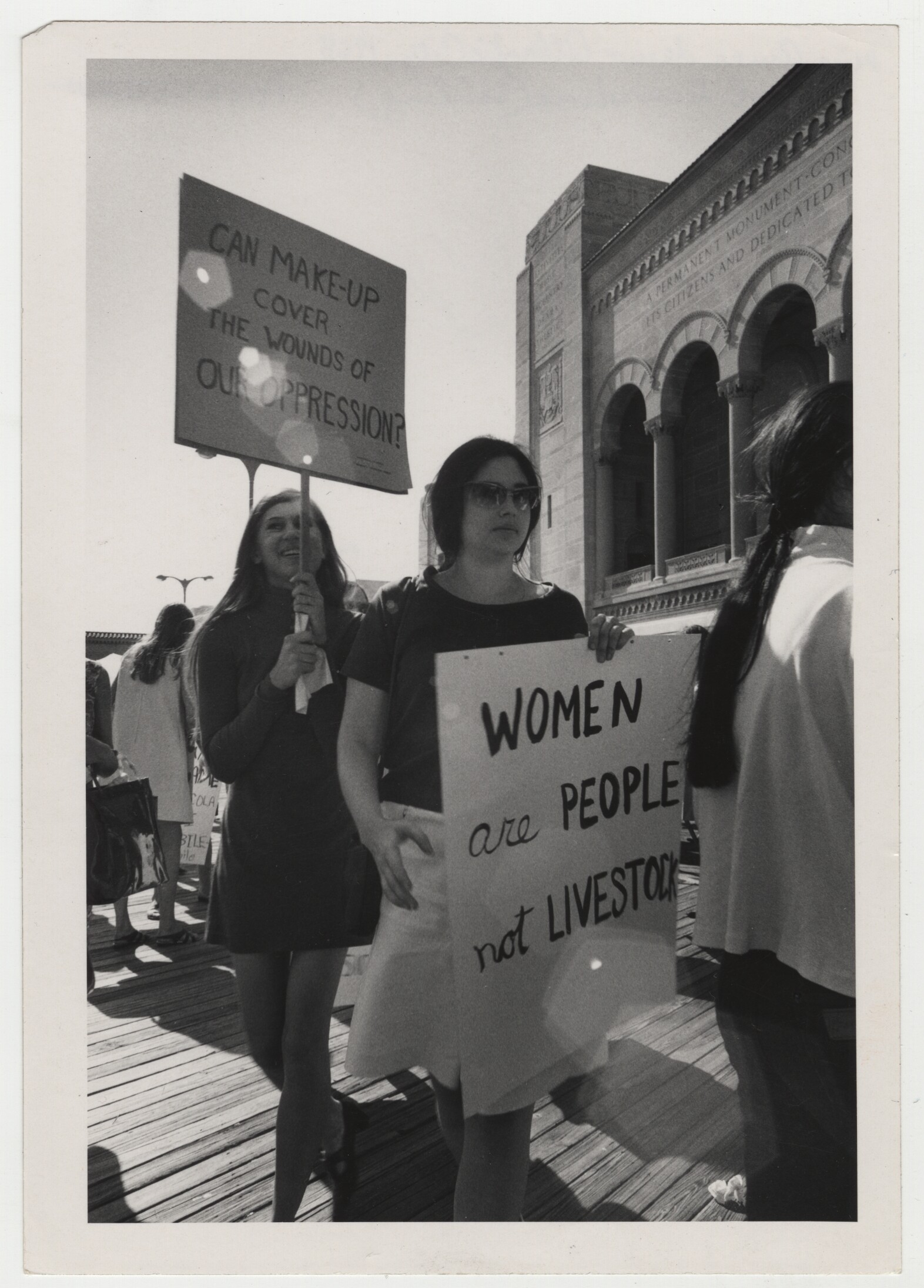 Women protest in 1968