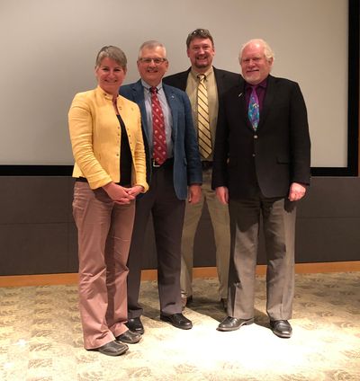 Randy Jirtle delivered the keynote at WSU Applebaum's 2018 Research Day