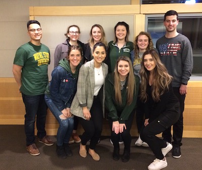 The Eugene Applebaum College of Pharmacy and Health Sciences Radiation Therapy Technology Class of 2019 will travel to a national conference thanks to a $5000 gift from alumna Kolleen Kennedy.