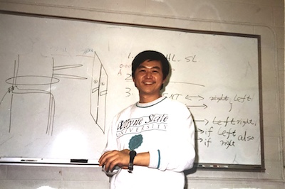 Xie at Wayne State in the 1990s