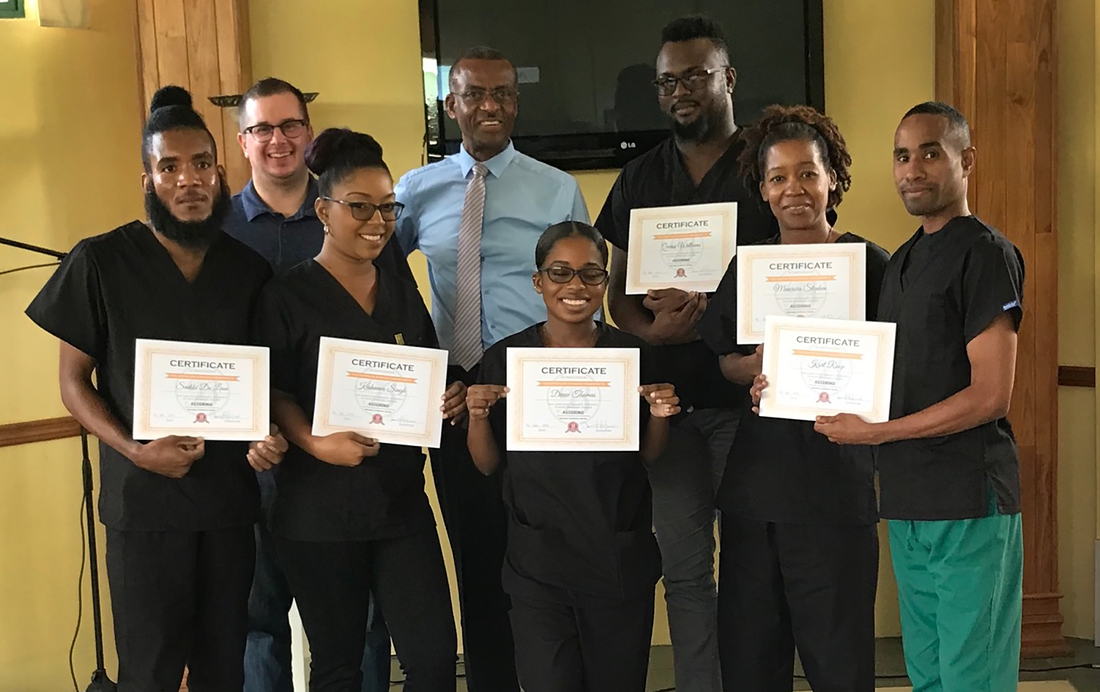 Trinidad morticians with certificates