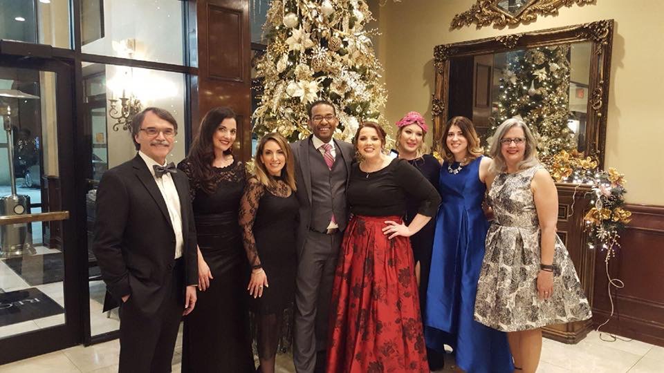 Pharmacy faculty at the 2018 ball