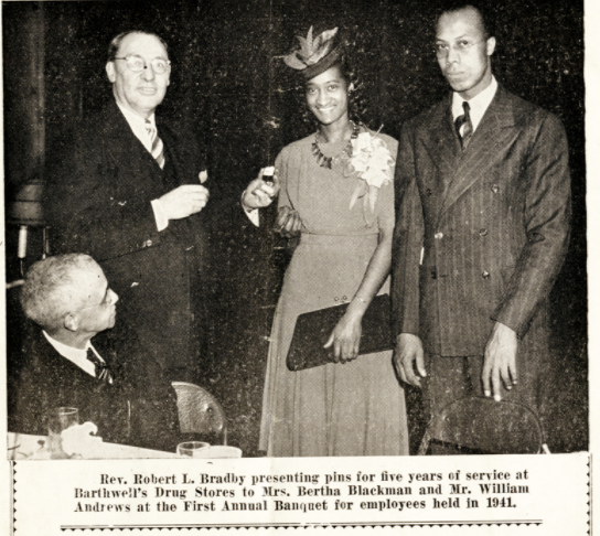Barthwell Drugs employee banquet, 1941