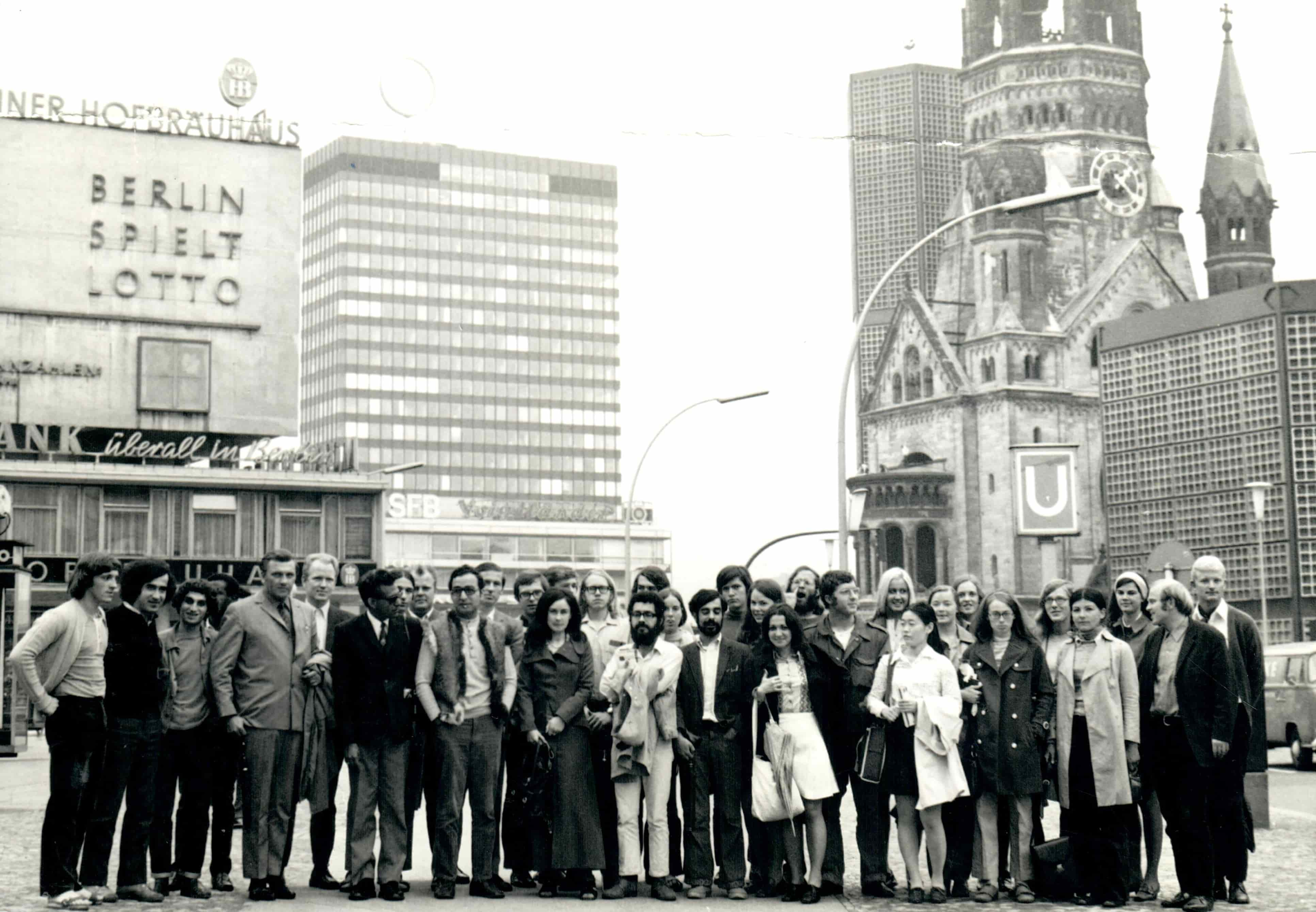 The Berlin Seminar for foreign professors and students in June 1971