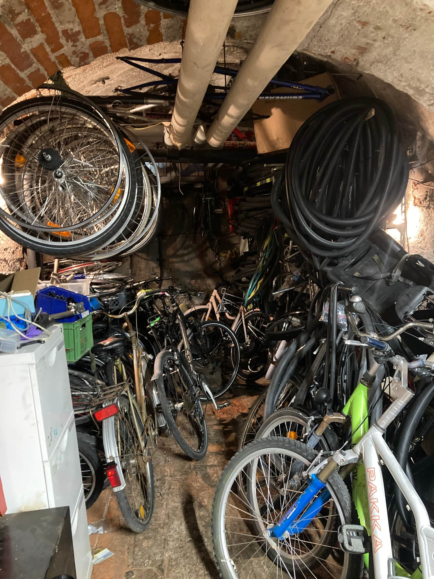 Bikes at Radlkeller workshop