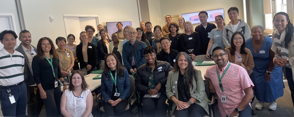  The AWARD Institute schedule included local senior agency site visits. This photo is displays Institute participants and On Lok agency staff in San Francisco.