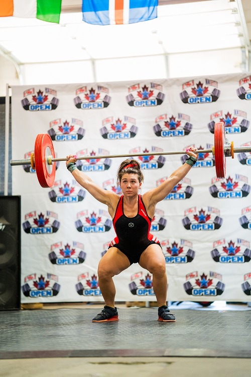 Beki Schultz has been weightlifting competitively since 2019.