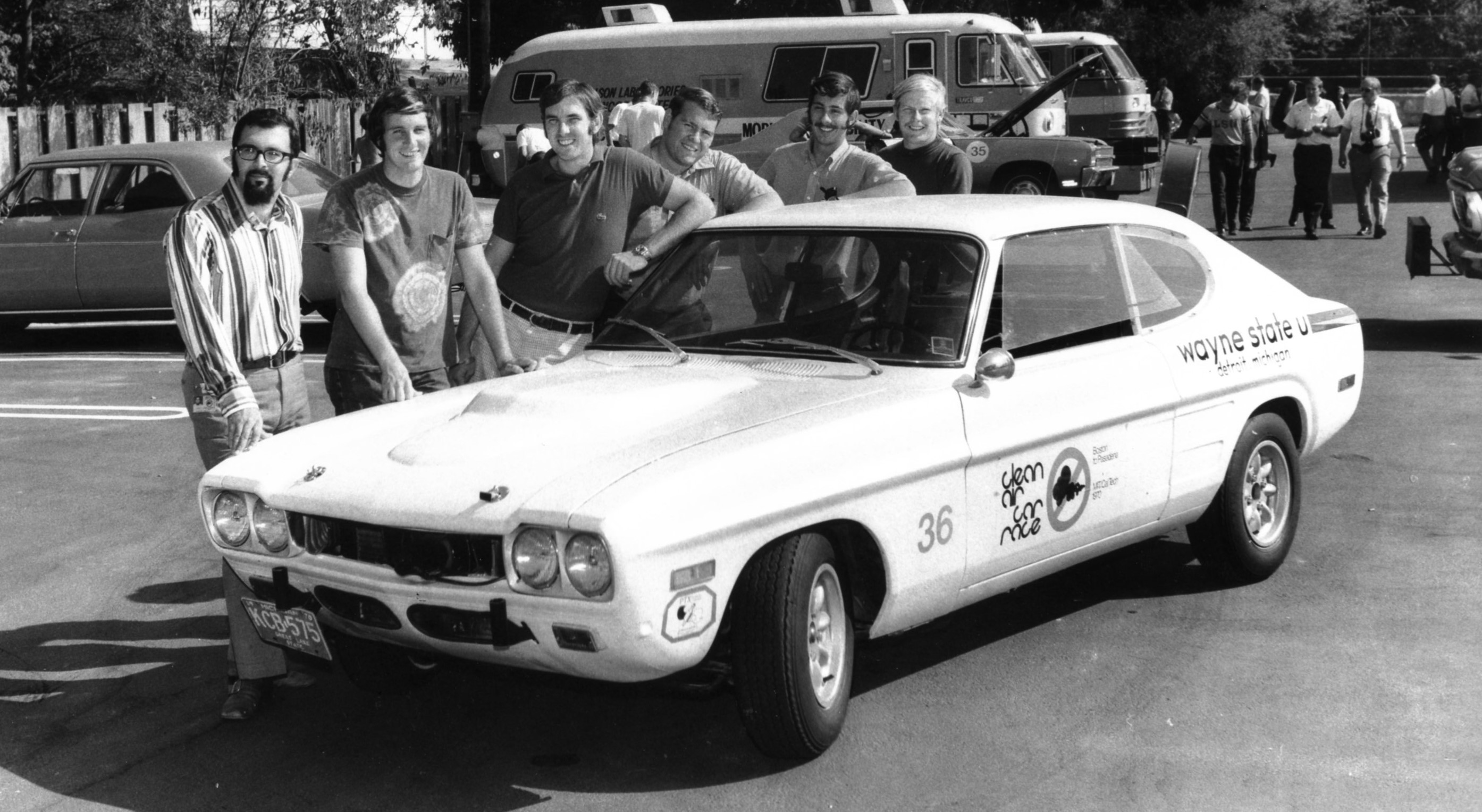 Wayne State won the 1970 Clean Air Race