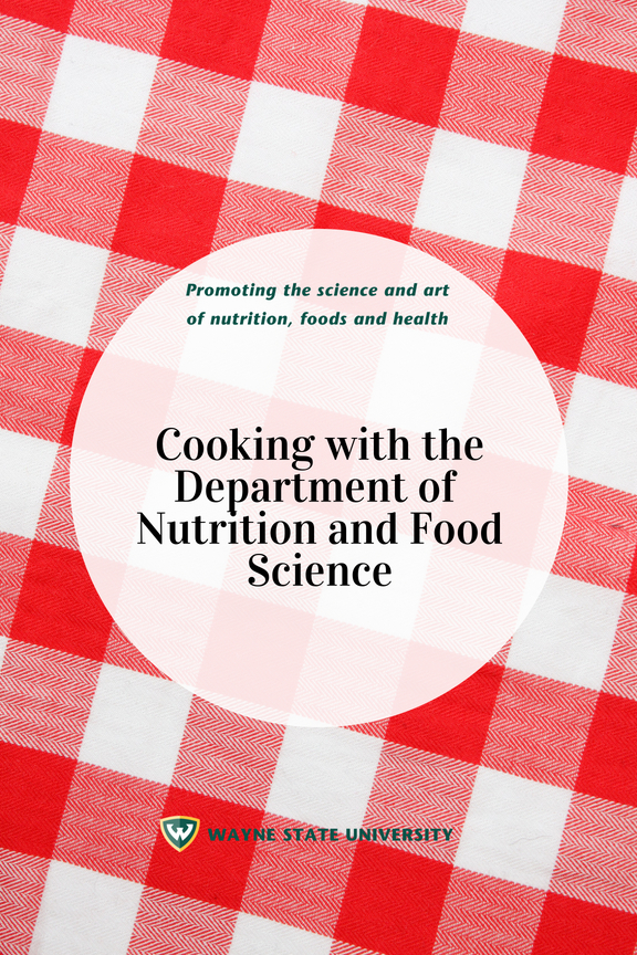 WSU Department of Nutrition and Food Science Cookbook Cover