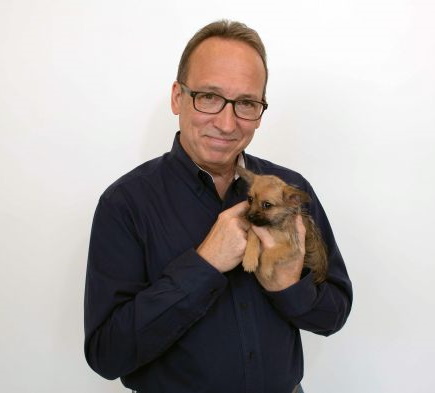 Doug Plant with small dog