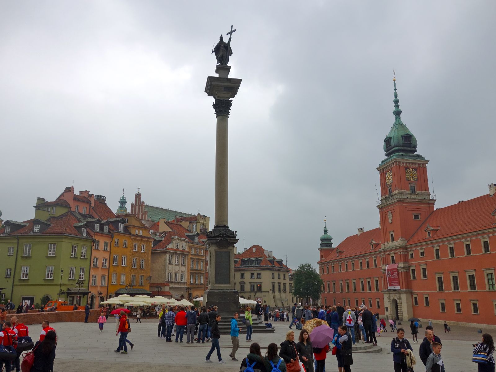 Busy tourist attraction in Poland