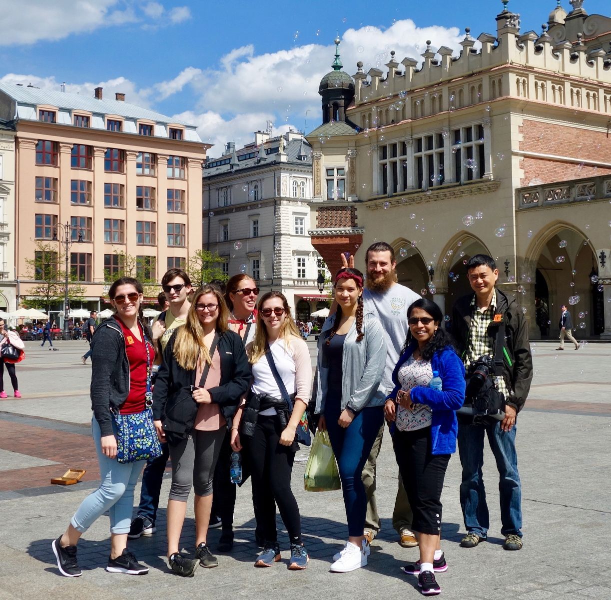 Students in Poland abroad