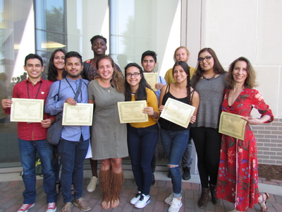 Colombian students from Universidad Externado