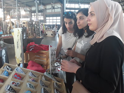 IYLEP students at Eastern Market