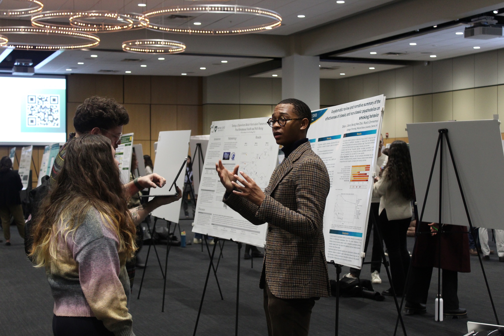 Wayne State researchers present at annual symposium