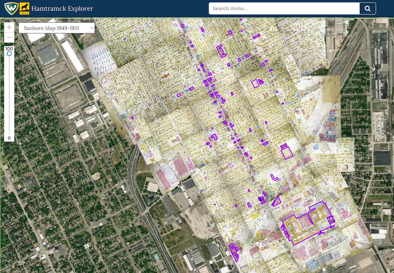 Imaging from the Hamtramck Explorer Deep Mapping Project