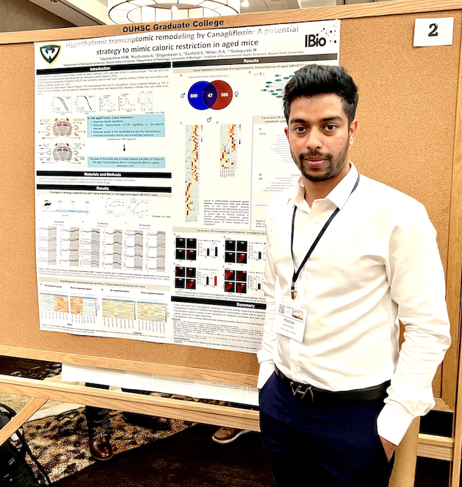 Biological sciences student earns prestigious award at annual AGE