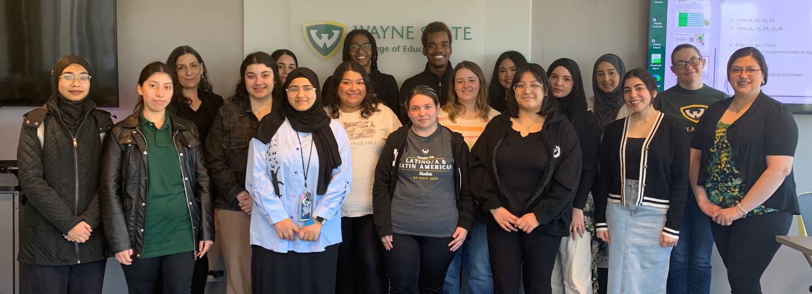 Group photo of the undergraduate students in SEED Pathways