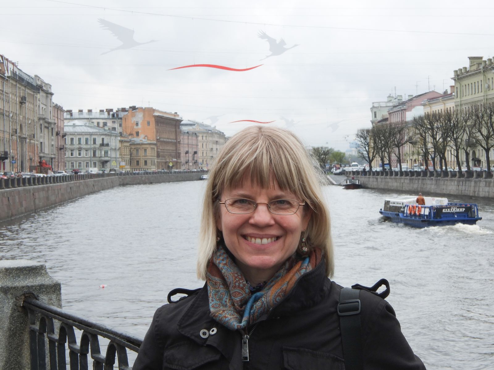 Dr. Laura Kline in Russia.