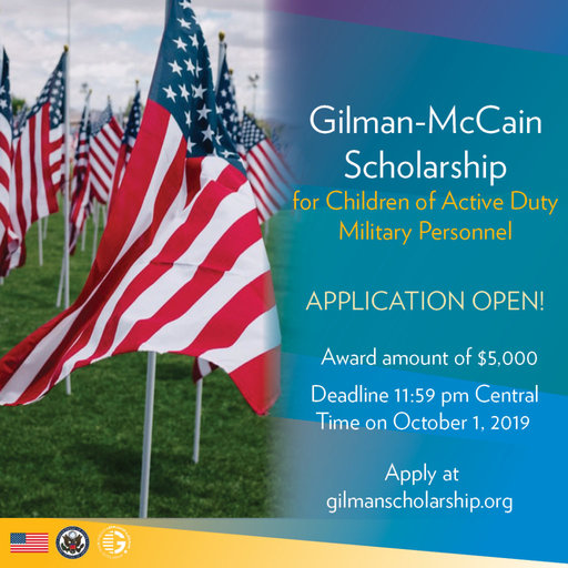 Gilman-McCain Scholarship logo