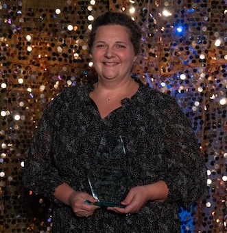 SIS alumna Megan Buck received the 2023 Public Librarian of the Year Award.