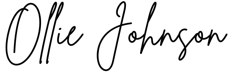 Ollie Johnson signature