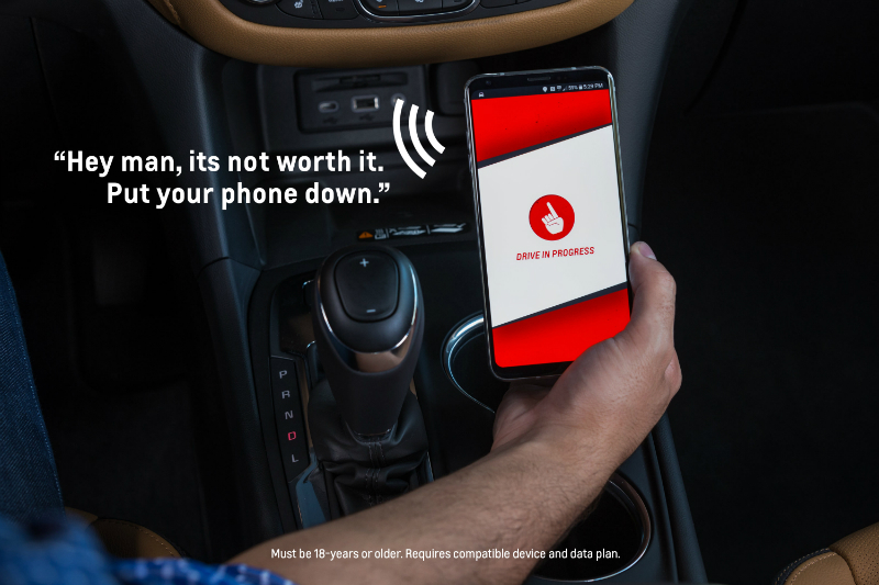 Chevrolet launches a new smartphone app, Call Me Out, to help remind drivers to keep their hands off