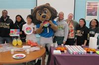 Detroit Lions mascot 'Roary' visits to encourage health for kids