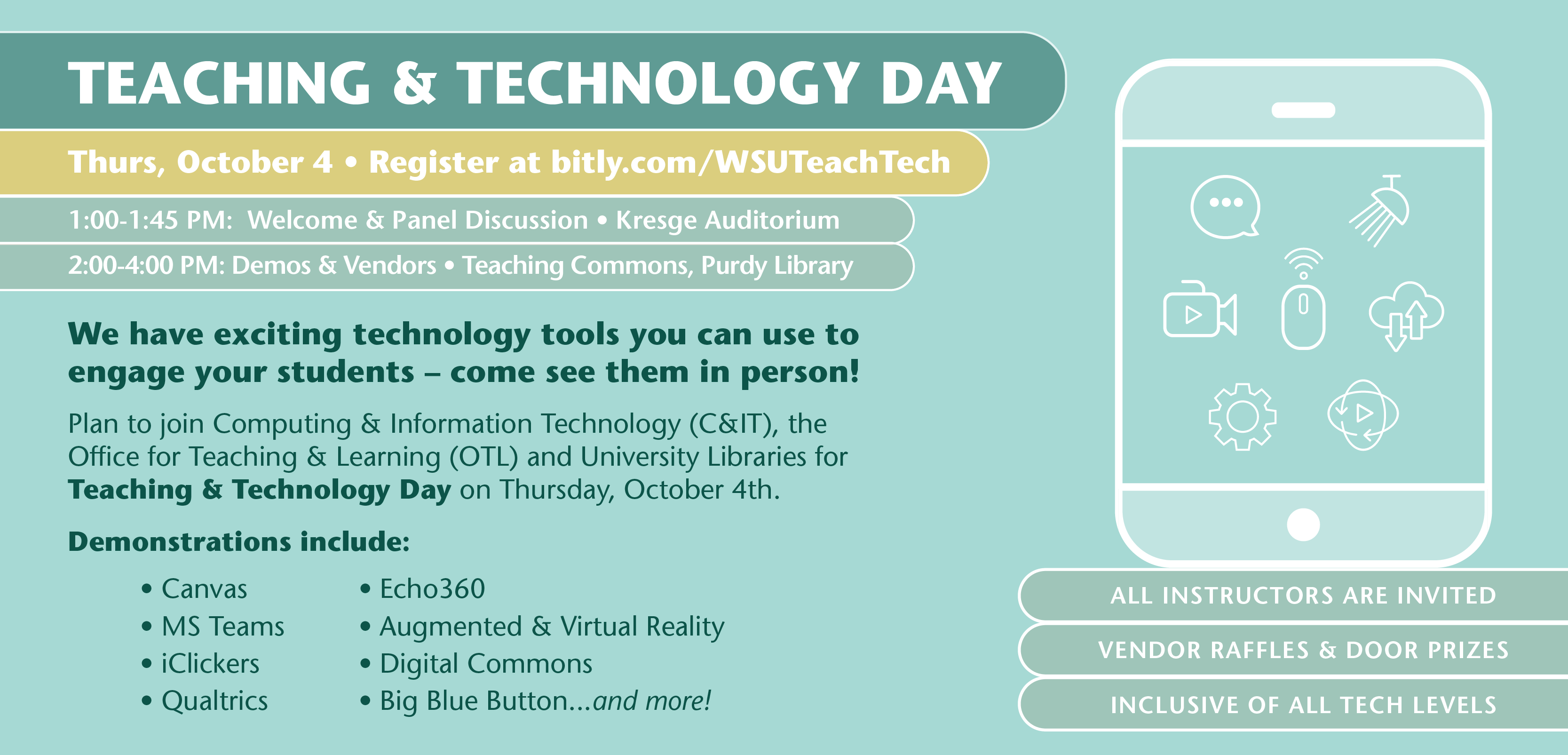 Wayne State Teaching & Technology Day 2018