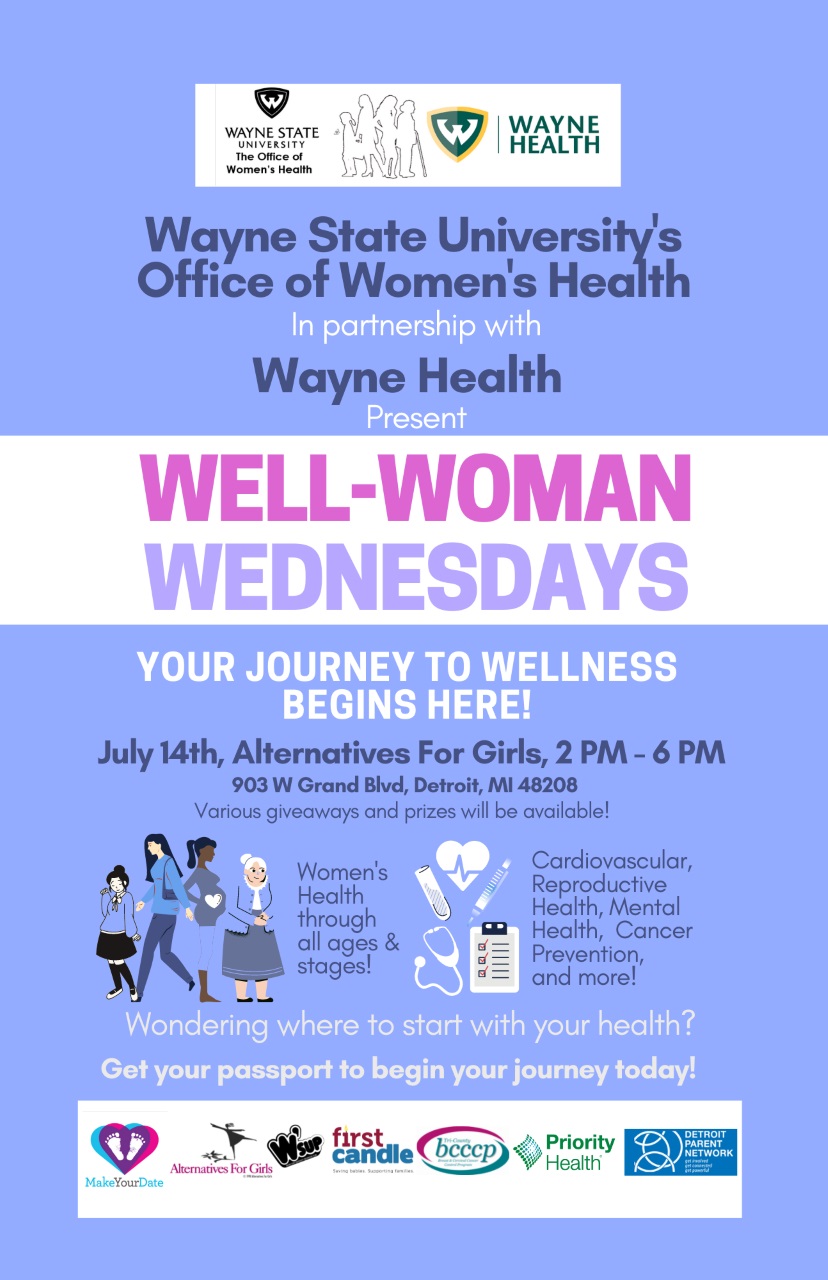 Wayne State Office of Women’s Health and Wayne Health launch Well-Woman Wednesdays – School of Medicine News