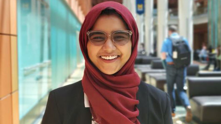 Tazia Miah is a research technician and a current graduate student at Wayne State’s School of Medicine.